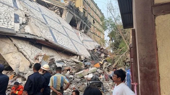 角子機:緬甸震中48小時:曼德勒的自救與他救